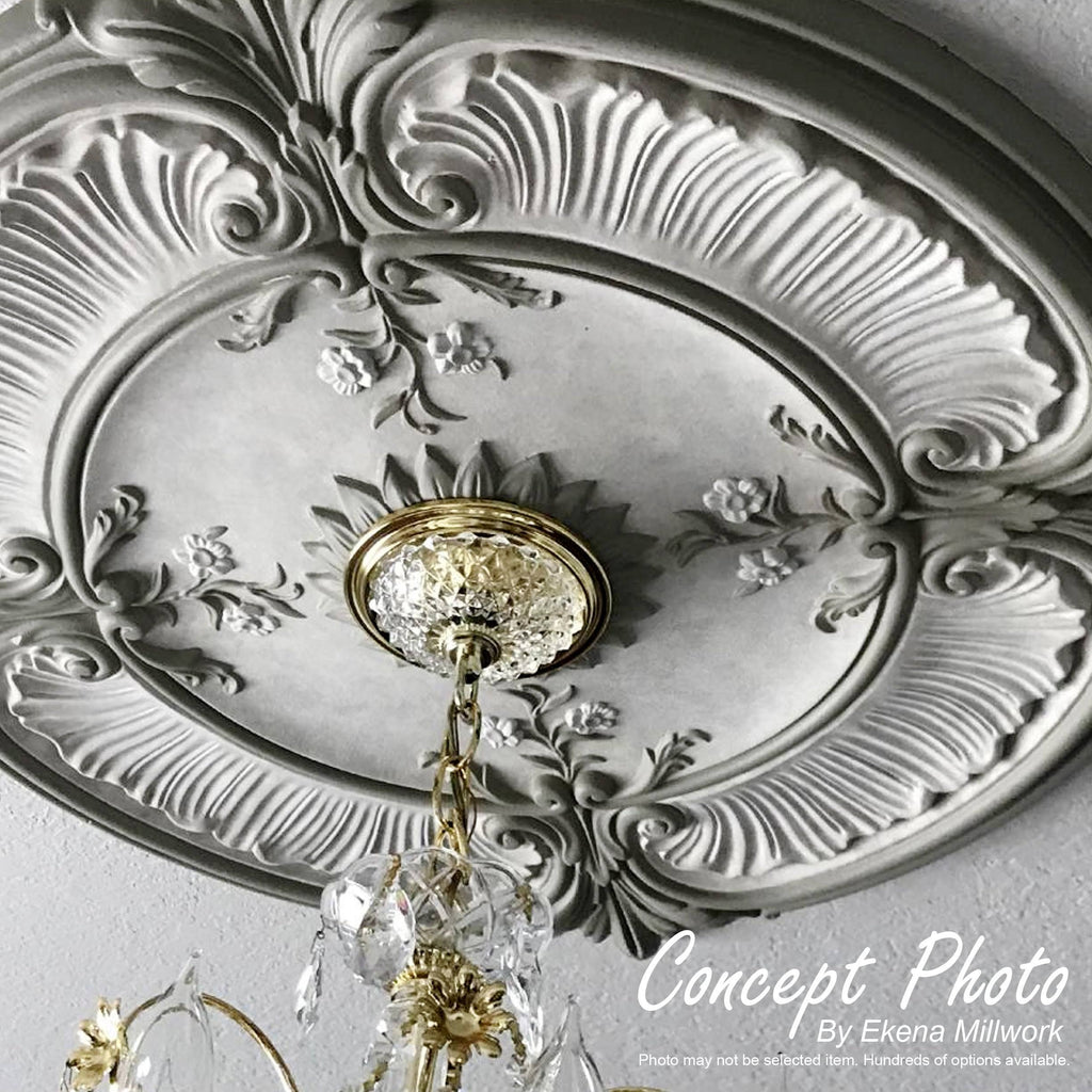 Hand-Painted Ceiling Medallion A568197