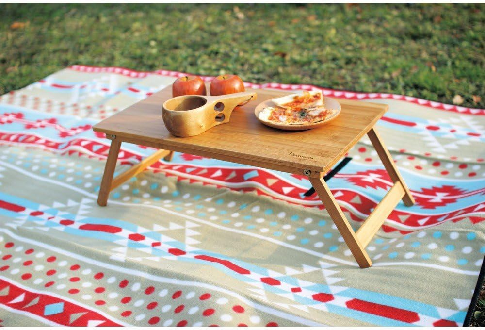 Foldable Bamboo Table Pack of 2 L50188