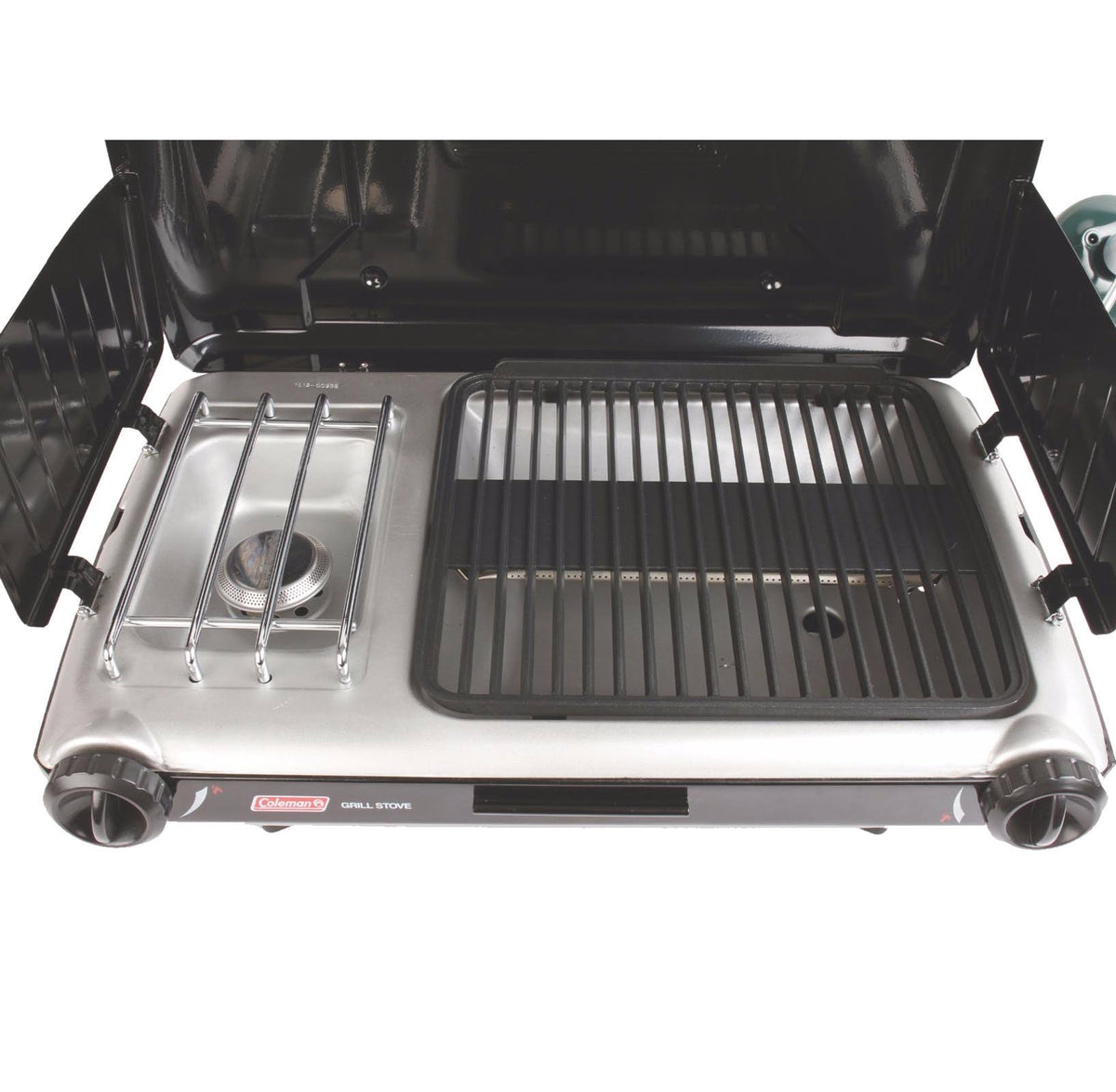 Portable Propane Camp Grill/Stove, Black S5331