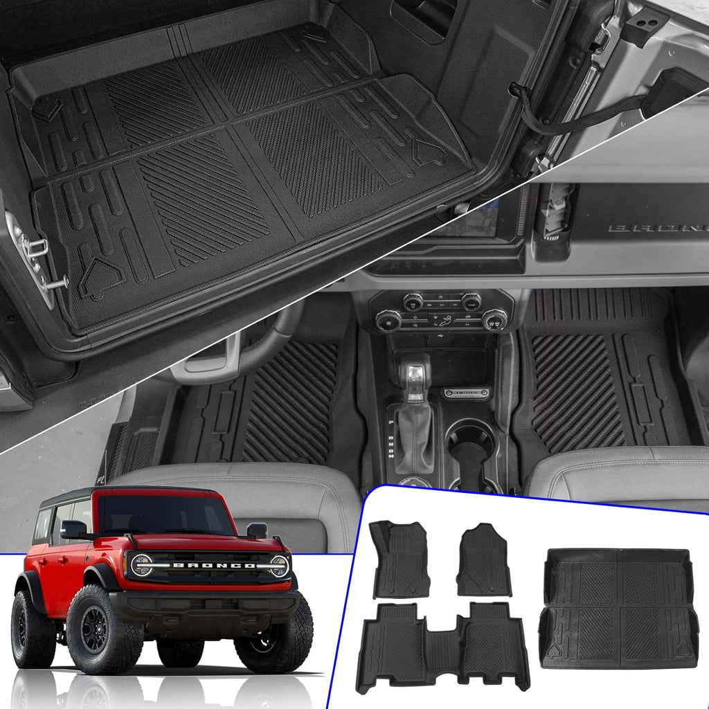 TPE All-Weather Cargo Liner Rear Trunk Mat Floor Mat H9819