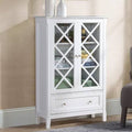 White 2 Door Accent Cabinet I758144
