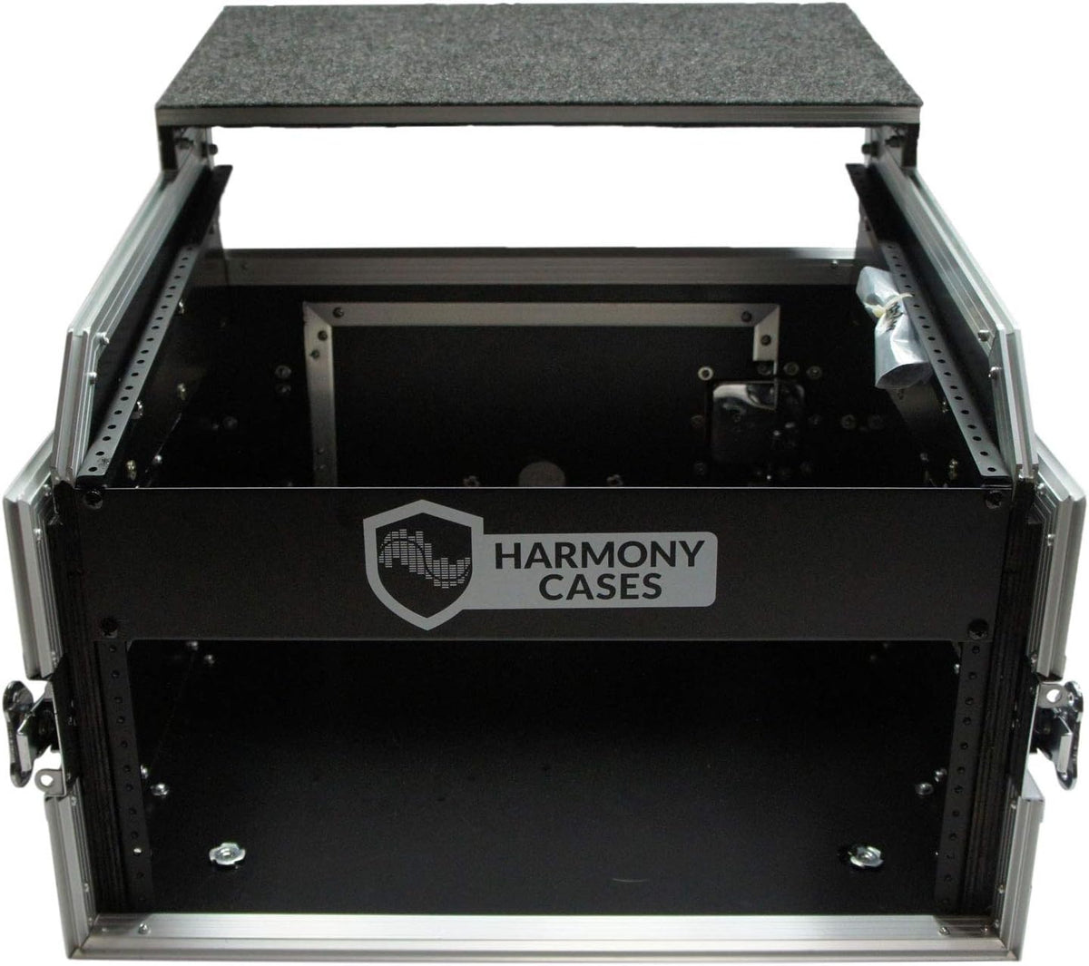 10U Slant Top 6U Vertical Rack Case Z58018