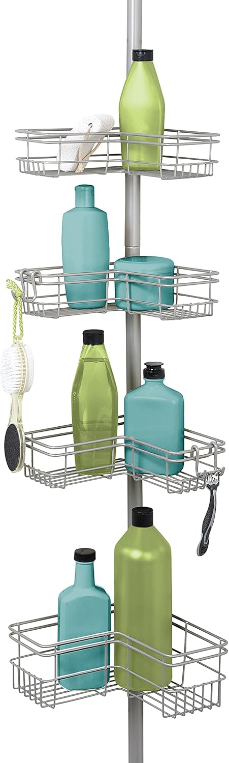 Bronze Shower Tension Pole Caddy T571