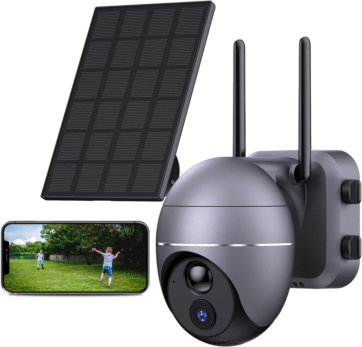 1080P Solar Powered Wireless Outdoor Security Camera L55974