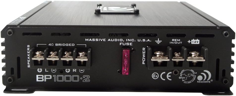 2 Channel 1000 Watts Class A/B Car Amplifier L30068