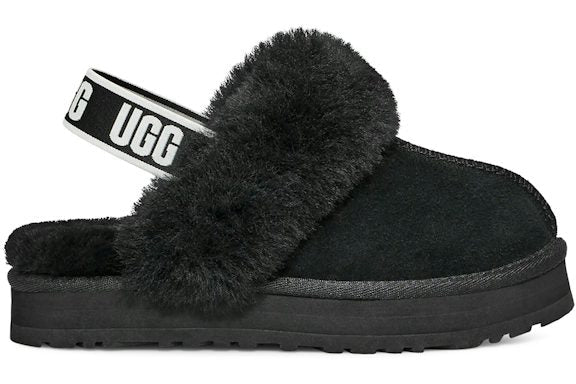 UGG Funkette Slipper - Black (Kids)