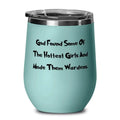 Graduation Wine Glass I83185