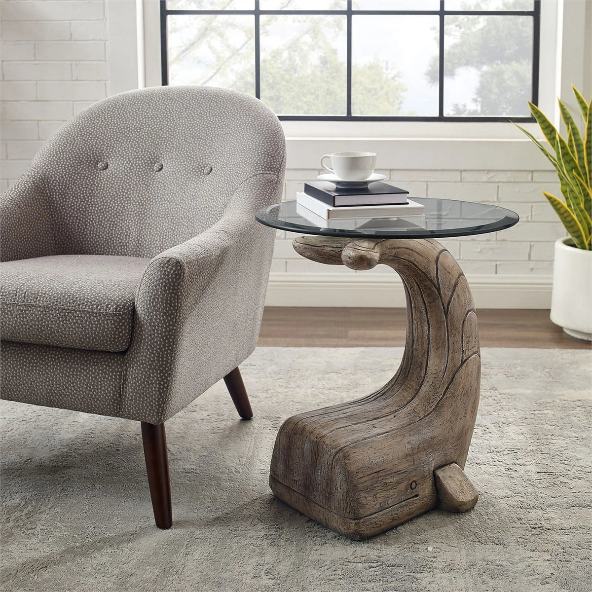 Rustic Accent Table V1484