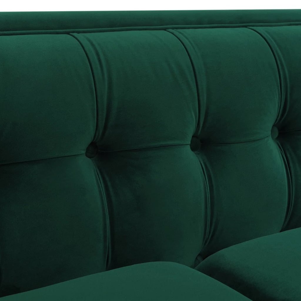 84" Tufted Tuxedo Sofa Double Cushion G941