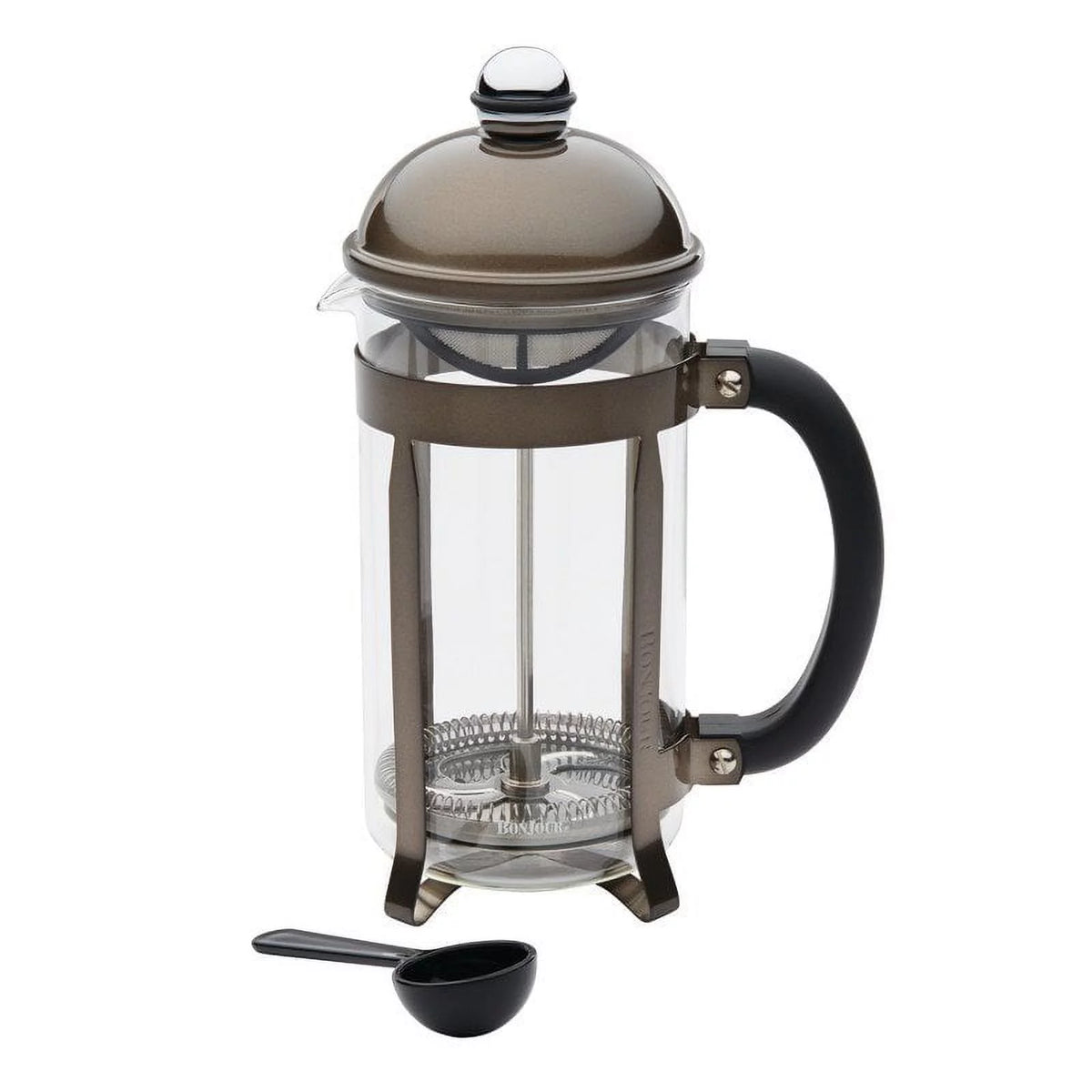 Stainless Steel French Press with Glass Carafe, 33.8-Ounce P167