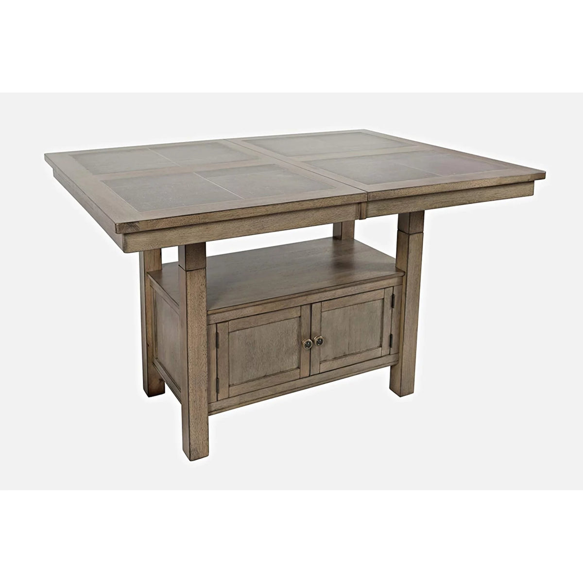 74'' Storage Dining Table with Tile Inlay D6664