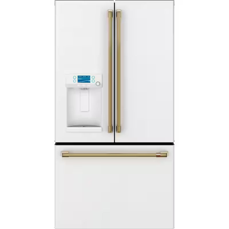 Refrigerator Handle Kit in Brushed Brass S4362