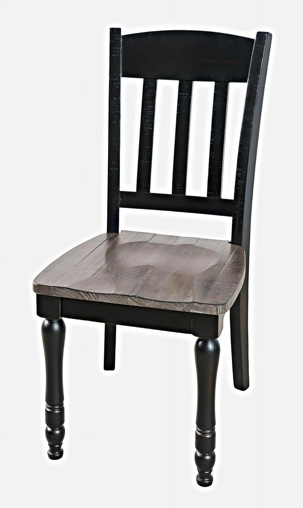 Reclaimed Pine Slatback Dining Chair Set Of 2 P474