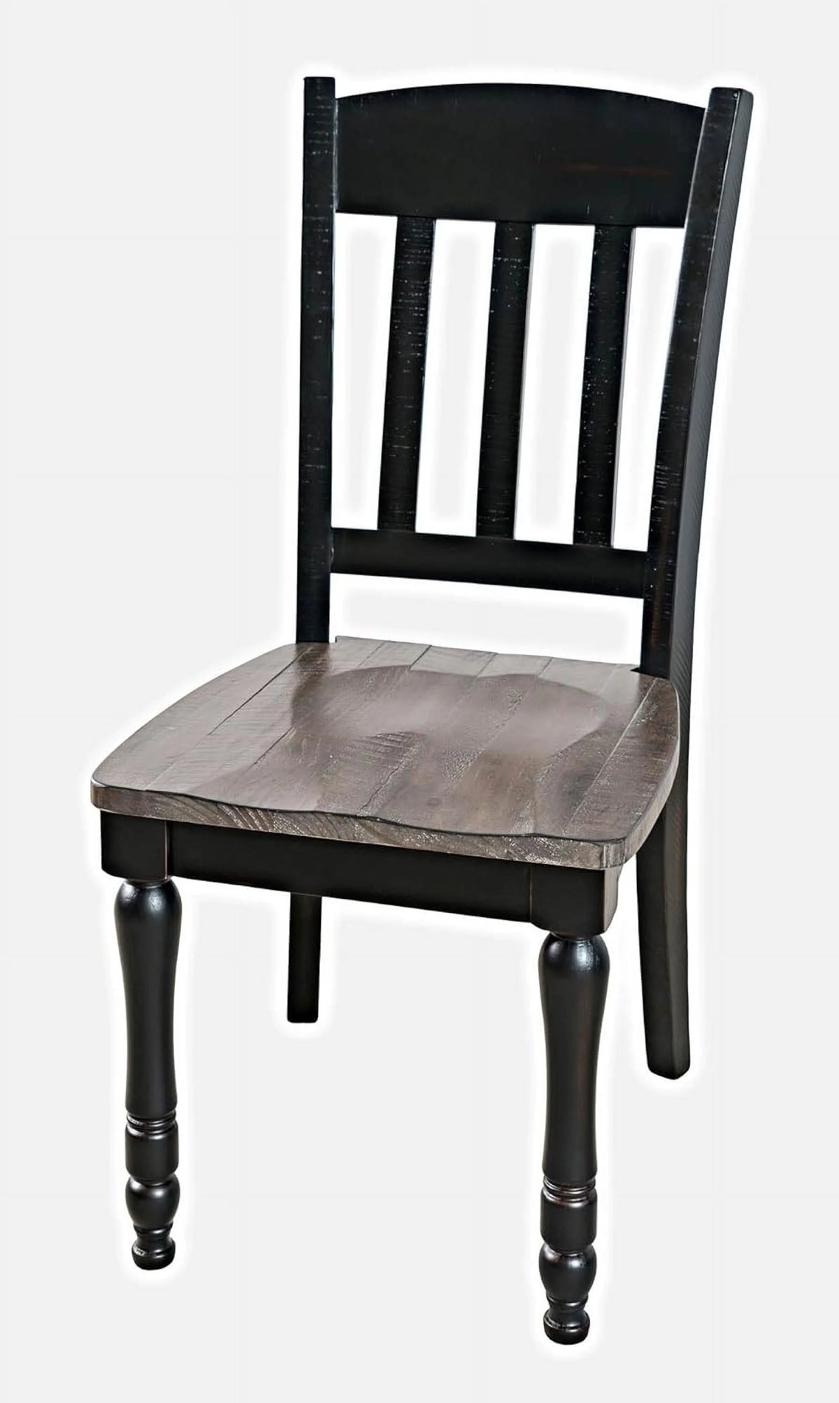 Reclaimed Pine Slatback Dining Chair Set Of 2 P474