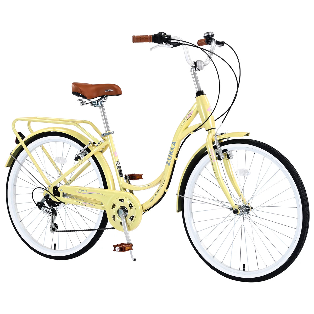 26 Inch 7 Speed Steel Frame Cruiser Bike S89269