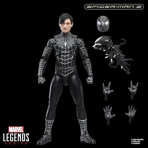 Spider-Man 6 Inch Action Figure with Symbiote Accessories T406110