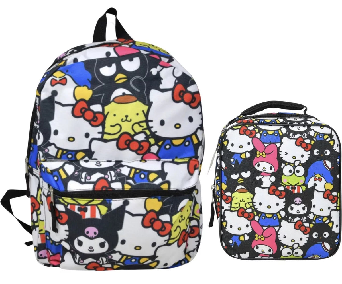 Backpack with Lunch Bag Set F388