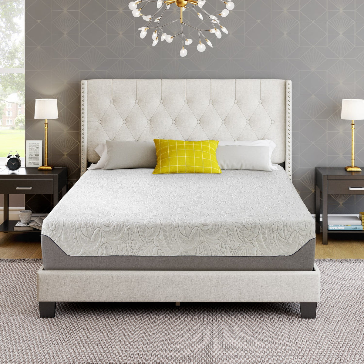 8 Gel Memory Foam Mattress Twin XL D83781