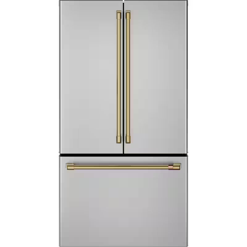 Refrigerator Handle Kit in Brushed Brass S4362