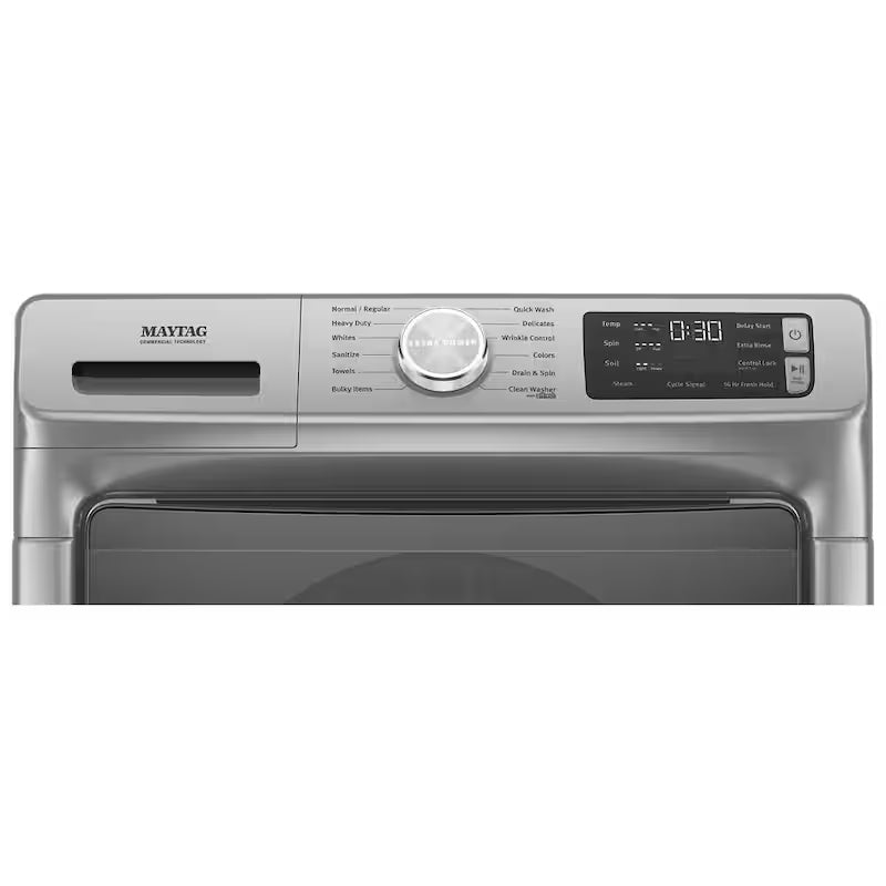 Metallic Slate Stackable Front Load Washing Machine with Steam E155416