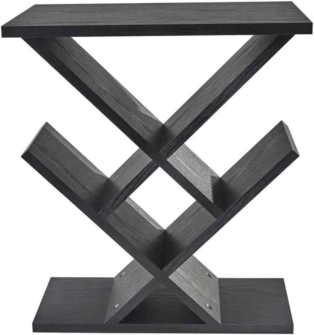 Black Storage Side Table N33439