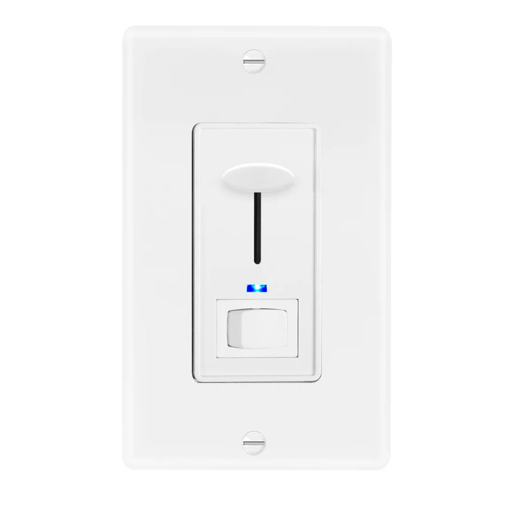 Dimmer Light Switch with Blue Indicator Light, 2 Pack V20670