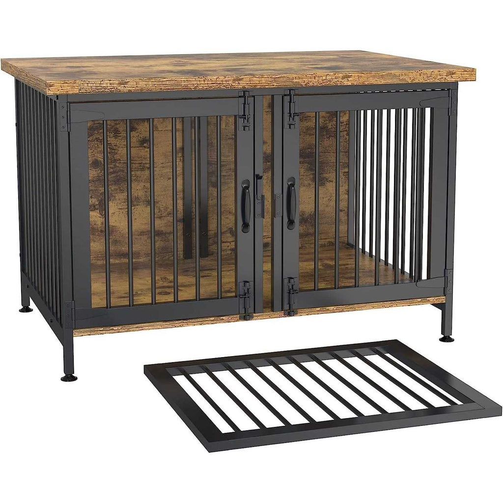 Double Dog Crate with Divider I37285