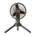 Portable Fan & Rechargeable Battery, Black R962