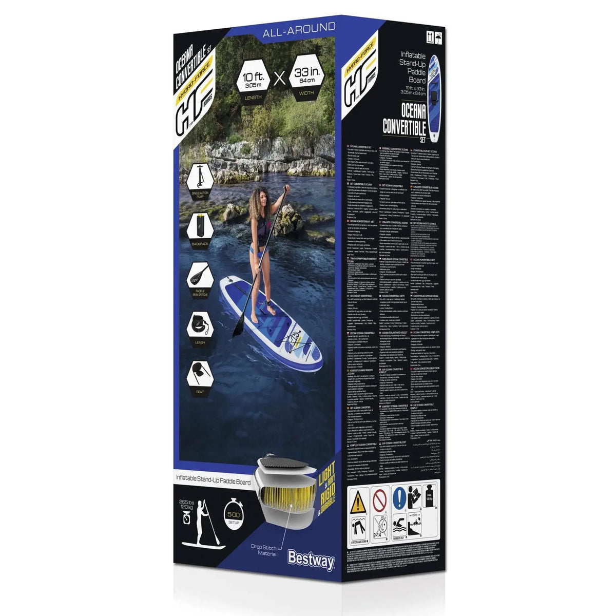 Inflatable Stand-Up Paddle Board and Kayak Set N2574