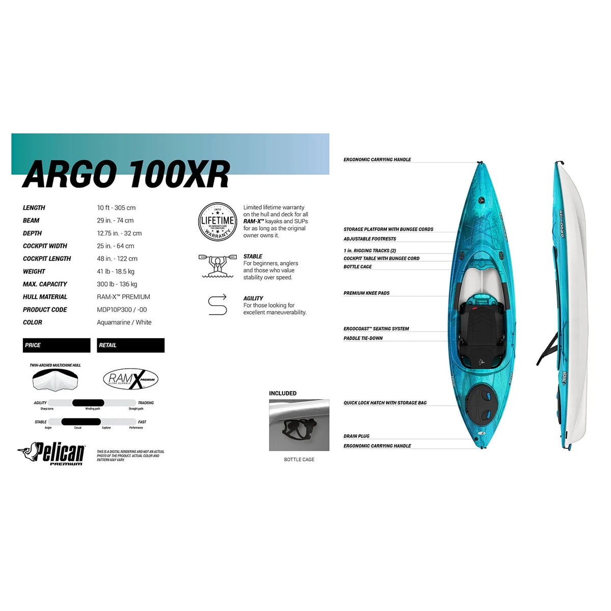 Recreational Kayak P119