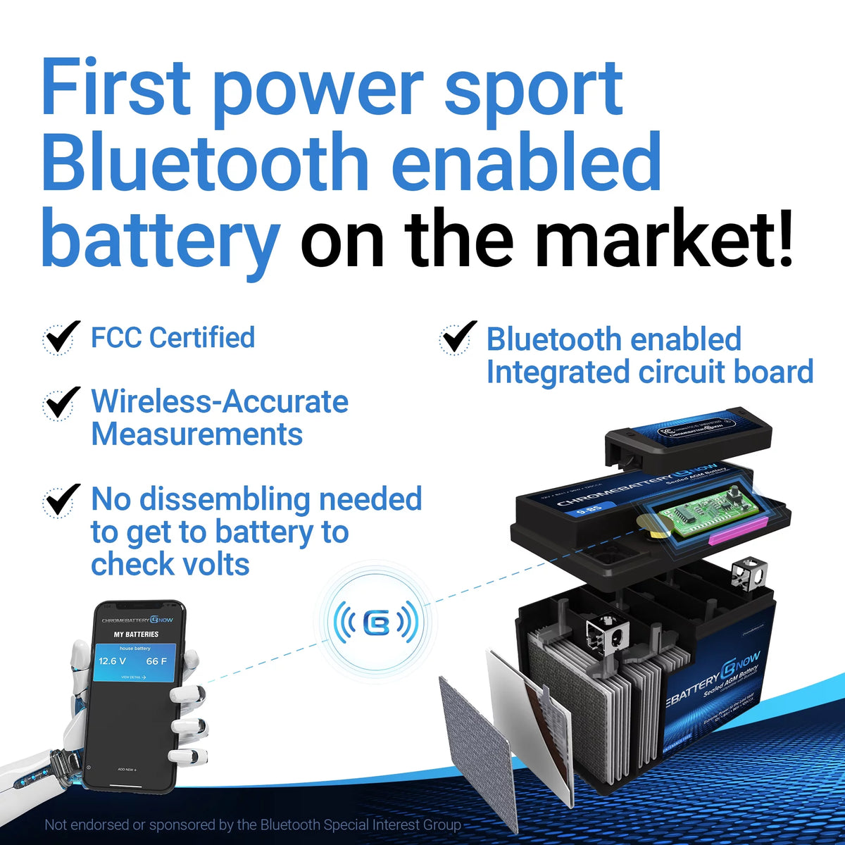 12 Volt 18 Ah 270 Cca AGM Battery X86004