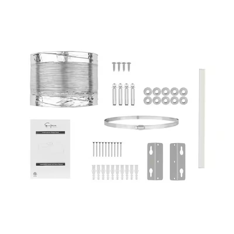36 in. 500 CFM Ducted Under Cabinet Range Hood with Light in Stainless Steel N34092