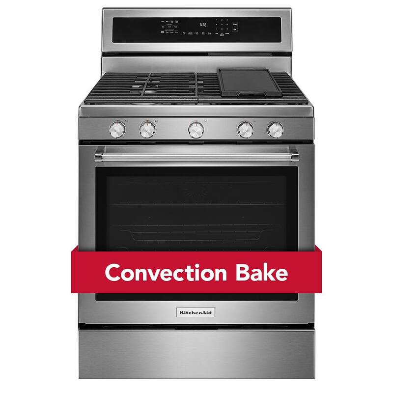 5.8 cu. ft. Gas Range with Self-Cleaning Oven in Stainless Steel P1696