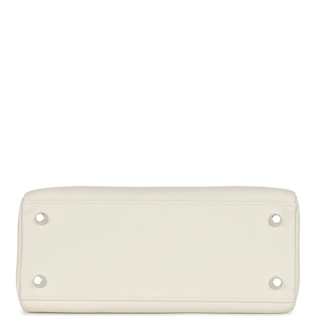 Mushroom Togo Leather Bag with Palladium Hardware S844340