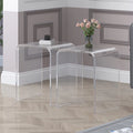 Clear Acrylic Side Table Set of 2 J9536
