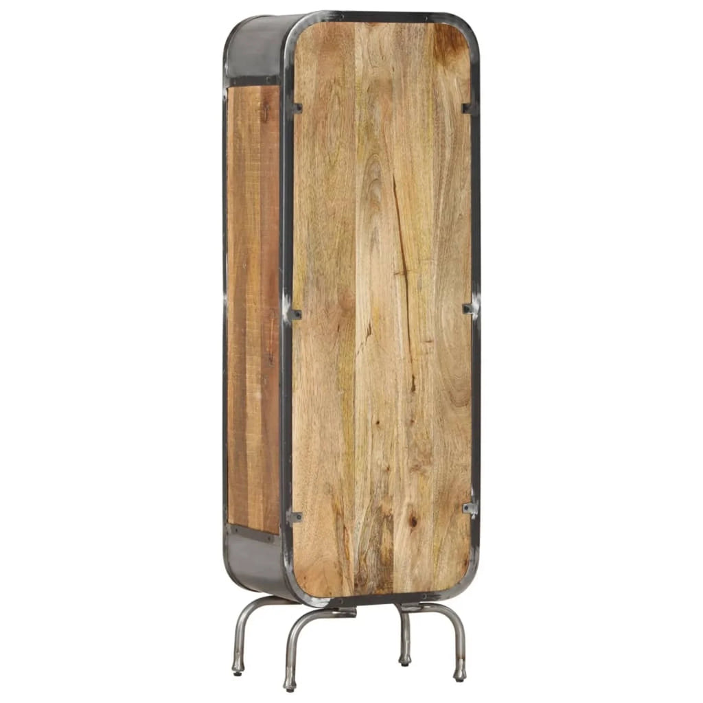 Wood Highboard with 2 Drawers and 4 Shelves B754129