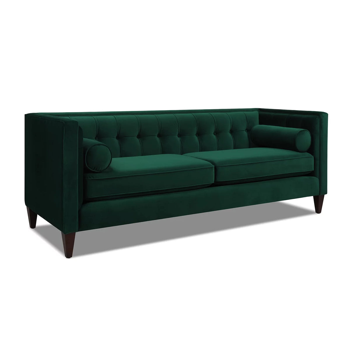84" Tufted Tuxedo Sofa Double Cushion G941