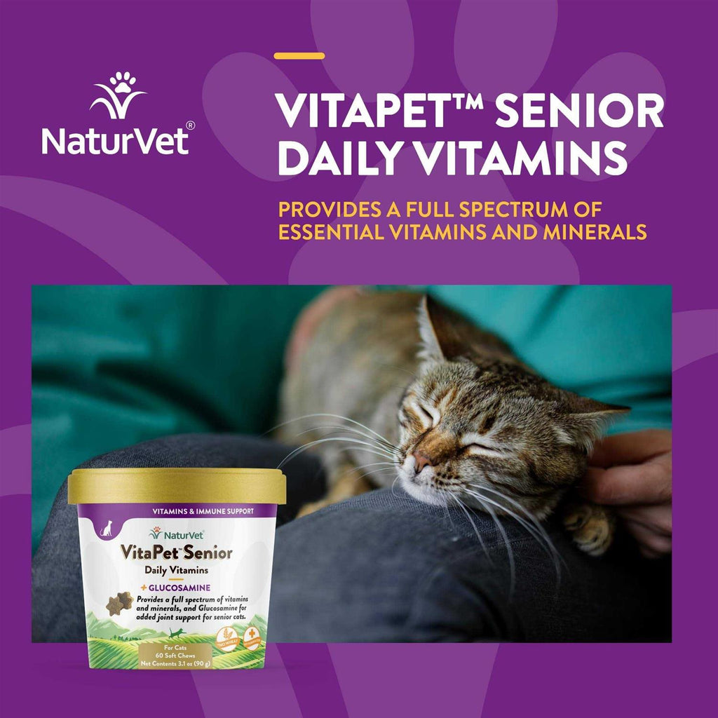 Senior Daily Vitamins Plus Glucosamine Cat Soft Chews N4966