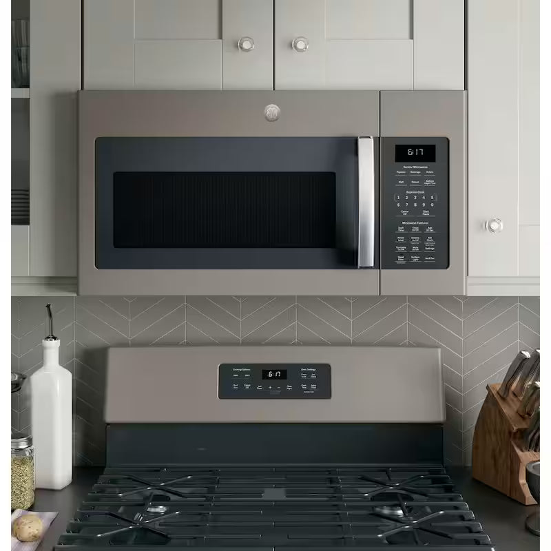 1.7 cu. ft. Over the Range Microwave with Sensor Cooking in Slate E37798
