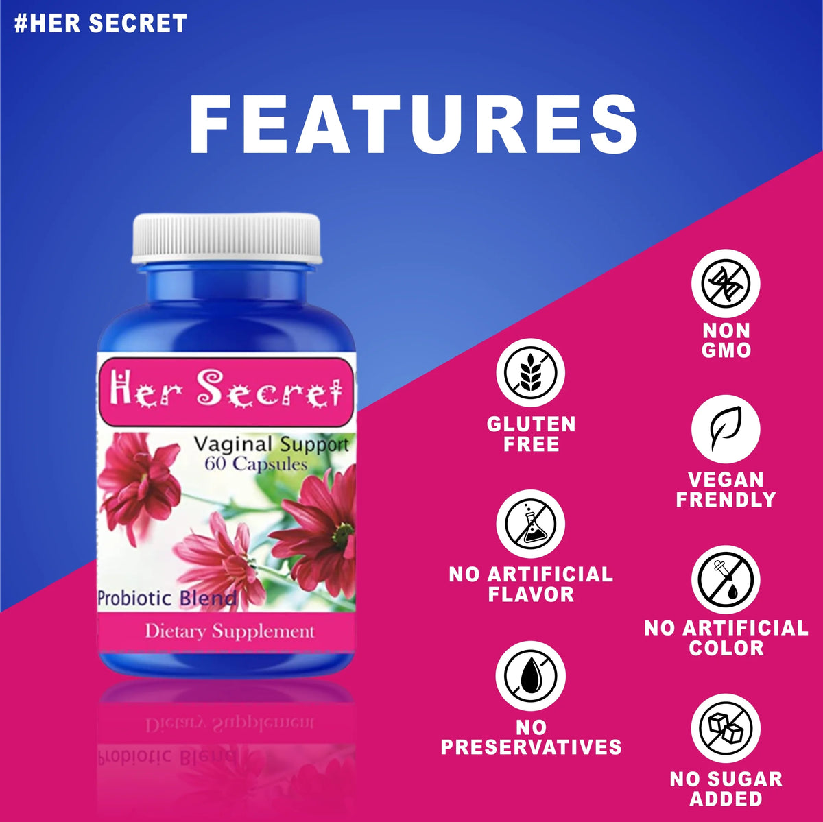 Prebiotics 60 Capsules W549