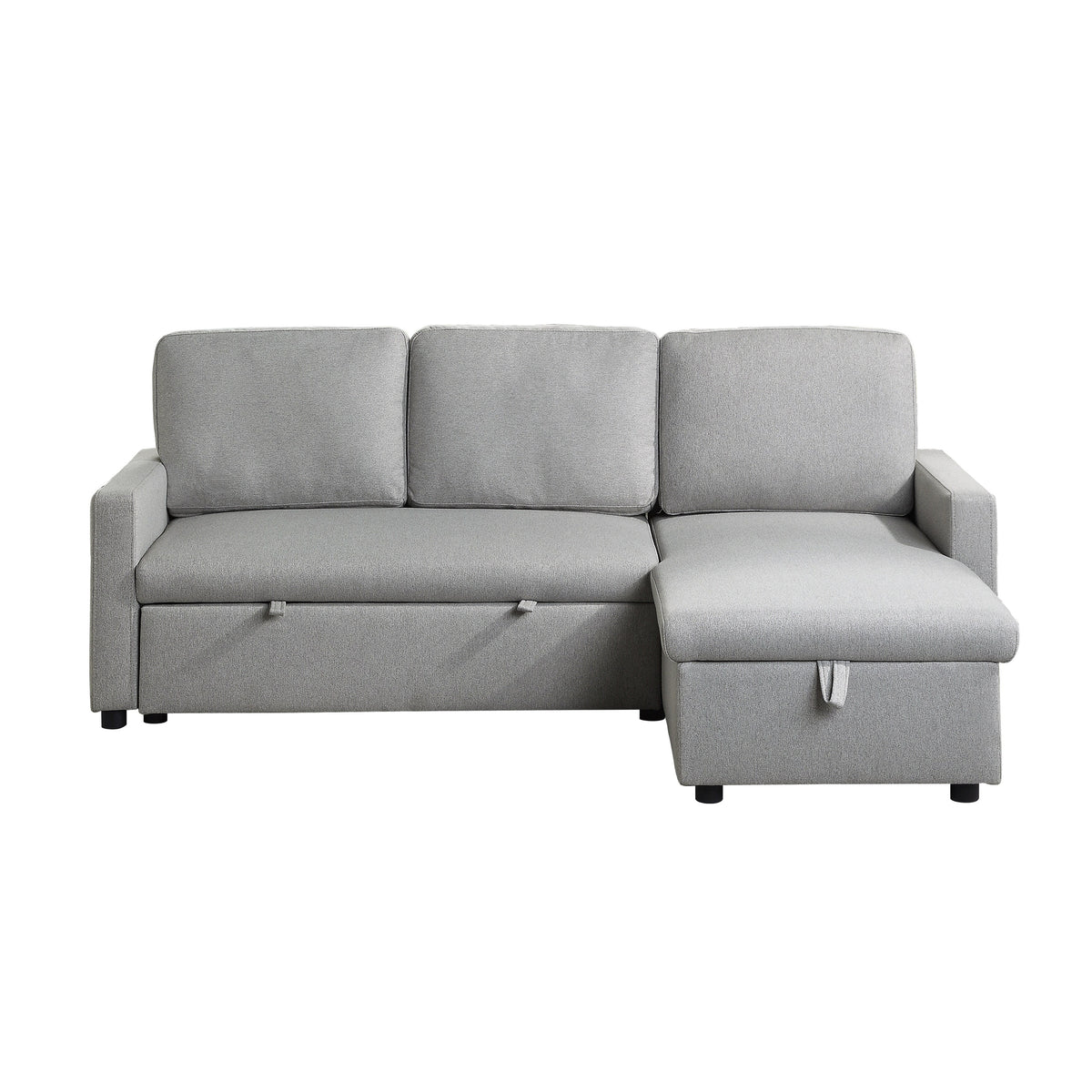Sleeper Sectional Sofa with Reversible Chaise I798