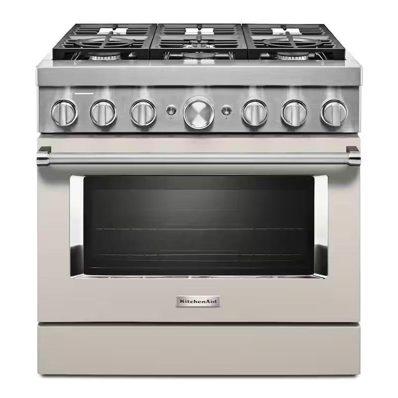 5.1 cu. ft. Dual Fuel Smart Range with 6-Burners J301