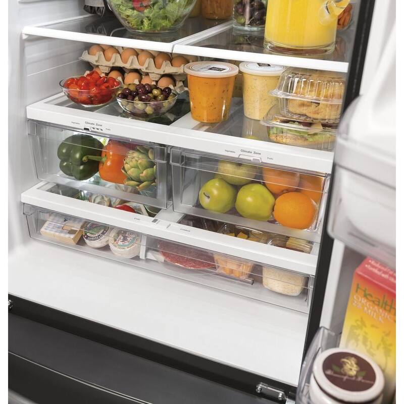 24.7 cu. ft. French Door Refrigerator in White H429