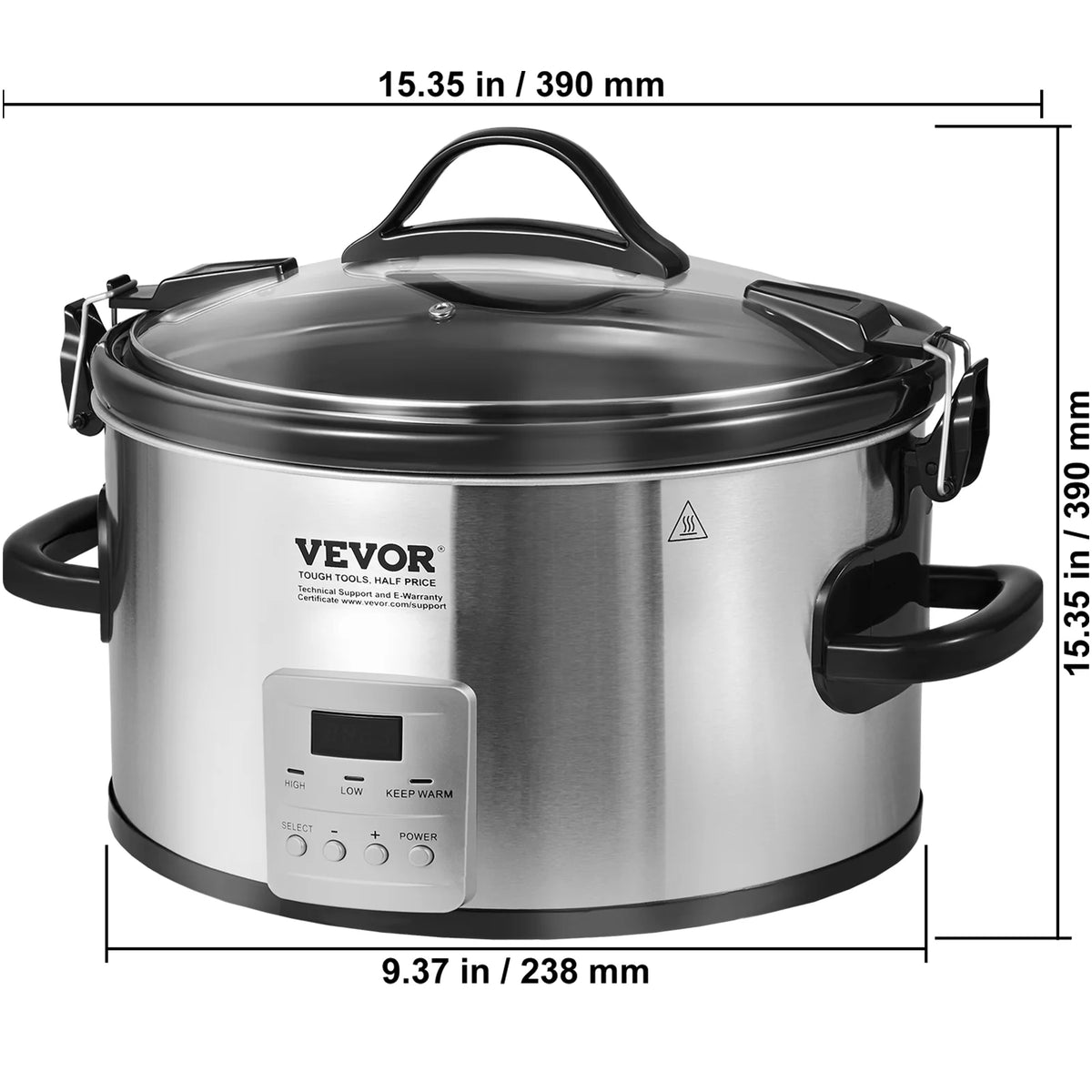 8QT Electric Slow Cooker L137375