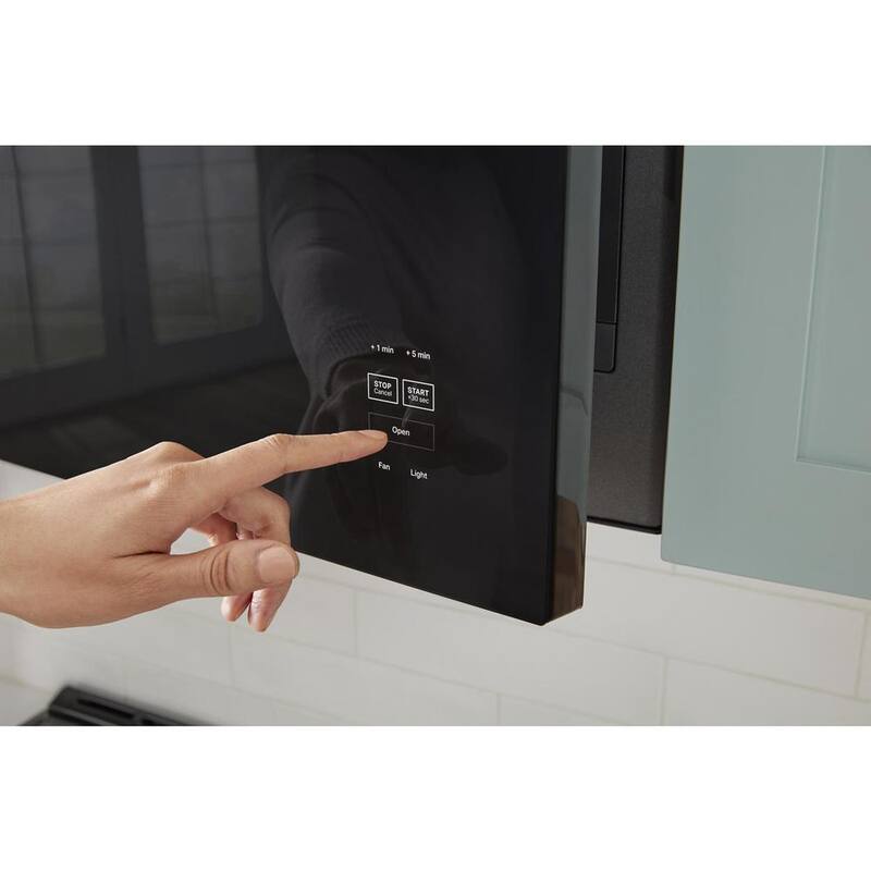 30 in. 1.1 cu. ft. Black Over-the-Range Microwave with Turntable O7910