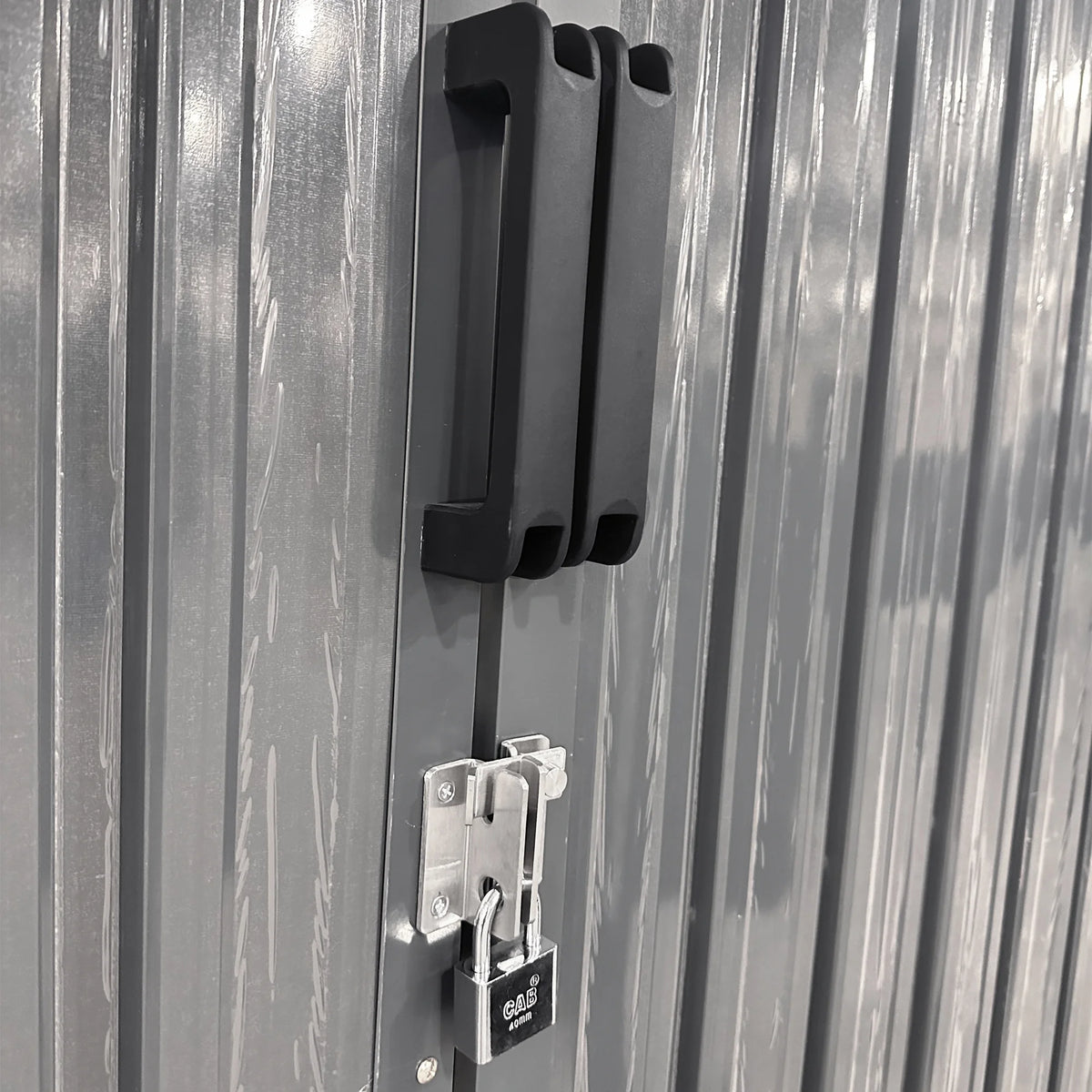 20x13 ft Metal Garage Shed with 2 Doors and 4 Vents J9094