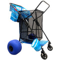 Heavy Duty Folding Beach Cart with Sand Wheels A122