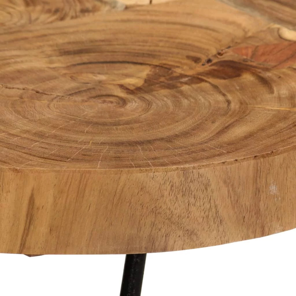14.2" 6 Trunks Solid Wood Acacia Coffee Table J252772