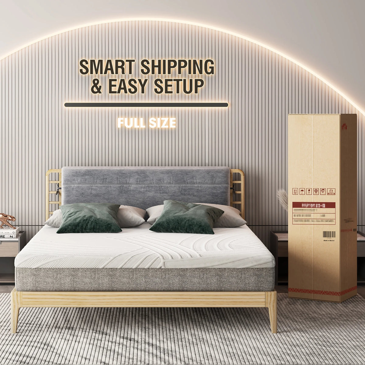 Queen Memory Foam Mattress A104
