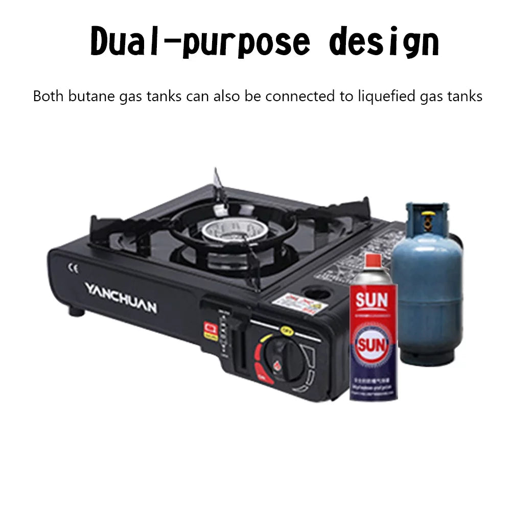 Butane Liquefied Gas Dual Purpose Camping Stove W982